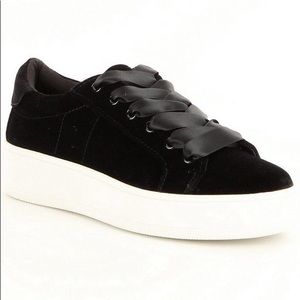 Steve Madden Velvet Platform Sneakers